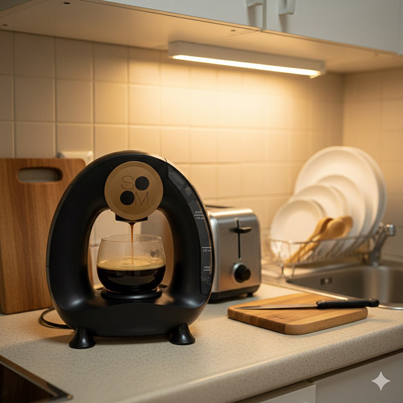 SOOM Brew Mini Q™ — Dual-Brew Compact Coffee Maker